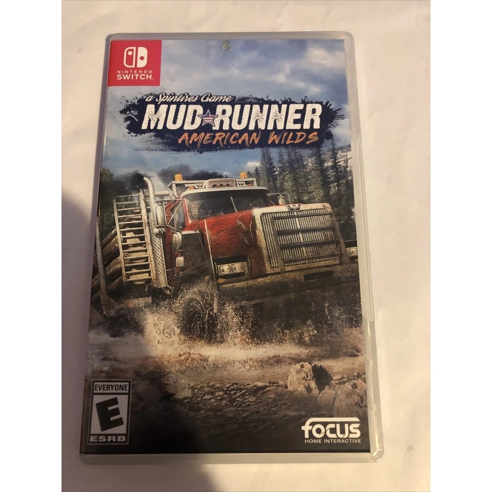 MudRunner American Wilds Nintendo Switch Video Game Spintires Focus Home